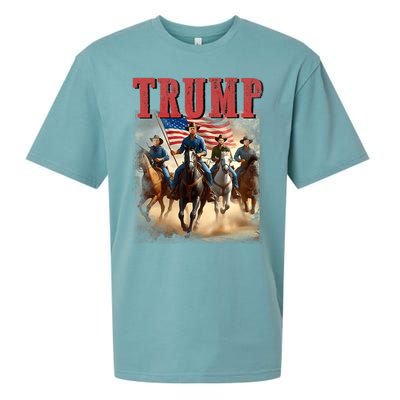 Trump Vance Kennedy Presidential Election 2024 Sueded Cloud Jersey T-Shirt