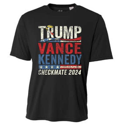 Trump Vance Kennedy Checkmate 2024 Election Republican Cooling Performance Crew T-Shirt