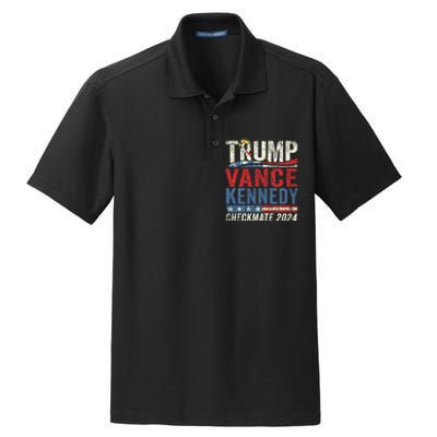 Trump Vance Kennedy Checkmate 2024 Election Republican Dry Zone Grid Polo