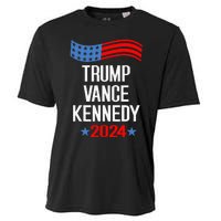 Trump Vance Kennedy 2024 Election Donald Trump Vp President Cooling Performance Crew T-Shirt