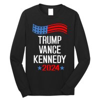 Trump Vance Kennedy 2024 Election Donald Trump Vp President Long Sleeve Shirt