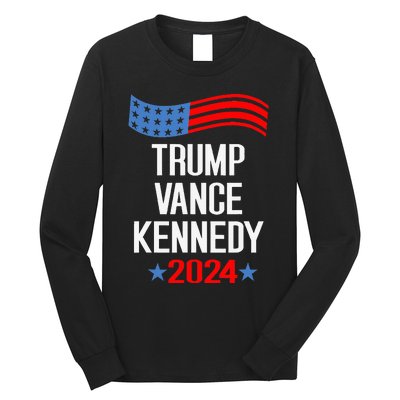 Trump Vance Kennedy 2024 Election Donald Trump Vp President Long Sleeve Shirt