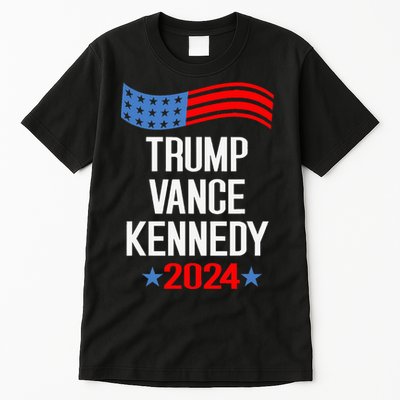 Trump Vance Kennedy 2024 Election Donald Trump Vp President Tall T-Shirt