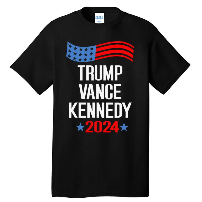 Trump Vance Kennedy 2024 Election Donald Trump Vp President Tall T-Shirt