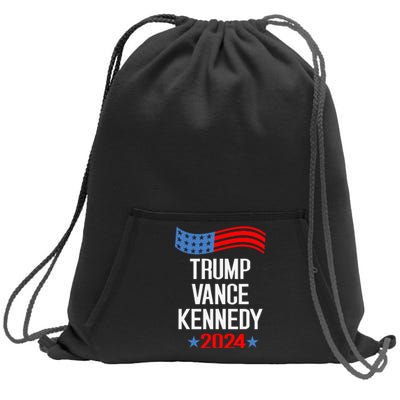 Trump Vance Kennedy 2024 Election Donald Trump Vp President Sweatshirt Cinch Pack Bag