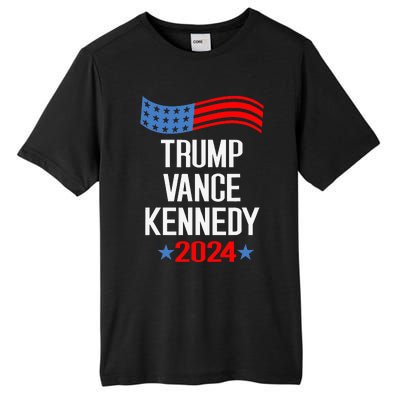 Trump Vance Kennedy 2024 Election Donald Trump Vp President Tall Fusion ChromaSoft Performance T-Shirt