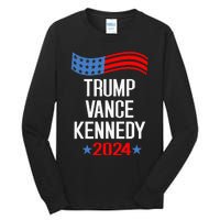 Trump Vance Kennedy 2024 Election Donald Trump Vp President Tall Long Sleeve T-Shirt