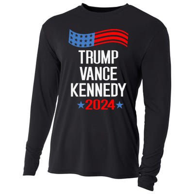 Trump Vance Kennedy 2024 Election Donald Trump Vp President Cooling Performance Long Sleeve Crew