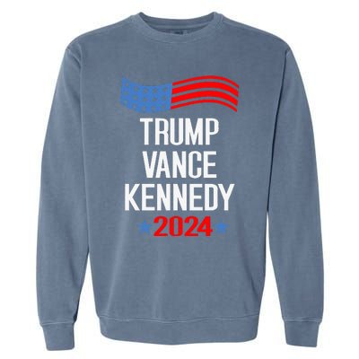 Trump Vance Kennedy 2024 Election Donald Trump Vp President Garment-Dyed Sweatshirt