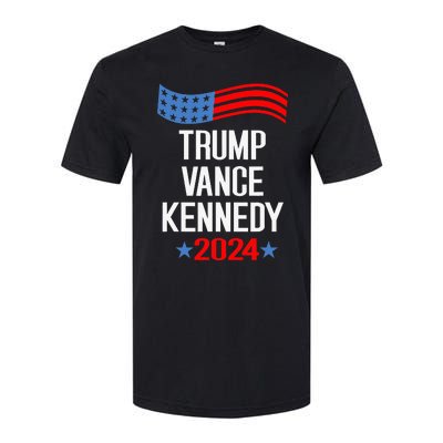 Trump Vance Kennedy 2024 Election Donald Trump Vp President Softstyle CVC T-Shirt