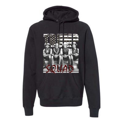 Trump Vance Kennedy Elon Squad Premium Hoodie