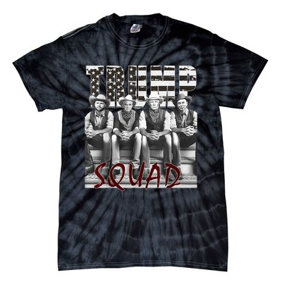 Trump Vance Kennedy Elon Squad Tie-Dye T-Shirt