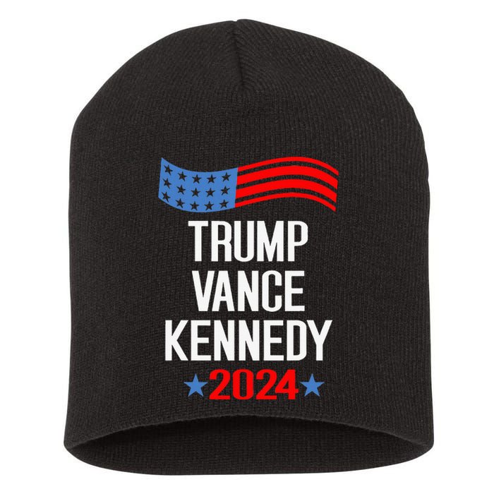 Trump Vance Kennedy 2024 Short Acrylic Beanie