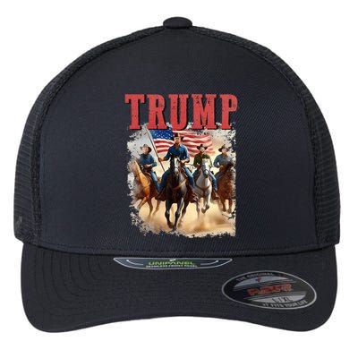 Trump Vance Kennedy Presidential Election 2024 Flexfit Unipanel Trucker Cap