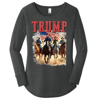 Trump Vance Kennedy Presidential Election 2024 Women's Perfect Tri Tunic Long Sleeve Shirt