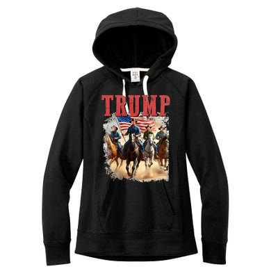 Trump Vance Kennedy Presidential Election 2024 Women's Fleece Hoodie