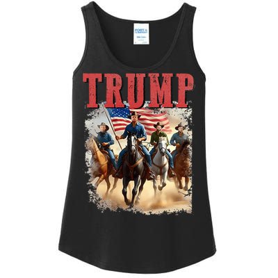 Trump Vance Kennedy Presidential Election 2024 Ladies Essential Tank