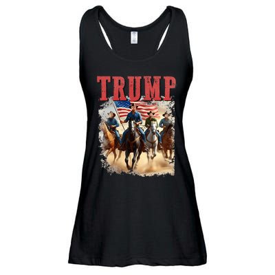 Trump Vance Kennedy Presidential Election 2024 Ladies Essential Flowy Tank