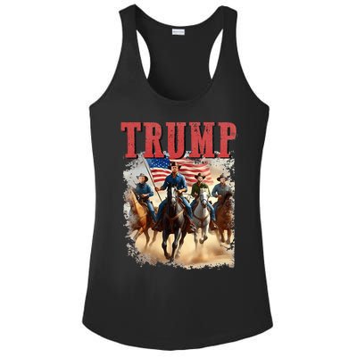 Trump Vance Kennedy Presidential Election 2024 Ladies PosiCharge Competitor Racerback Tank