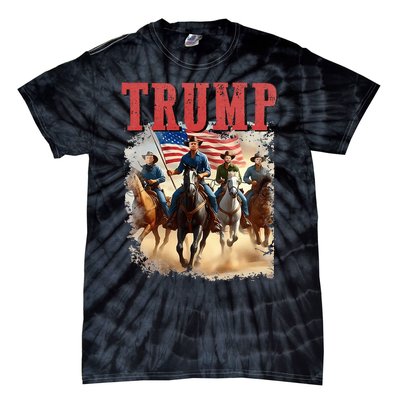 Trump Vance Kennedy Presidential Election 2024 Tie-Dye T-Shirt