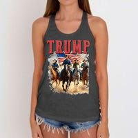 Trump Vance Kennedy Presidential Election 2024 Women's Knotted Racerback Tank