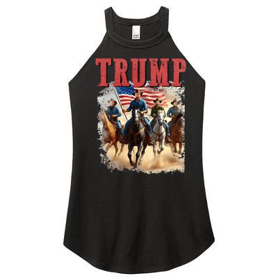 Trump Vance Kennedy Presidential Election 2024 Women's Perfect Tri Rocker Tank