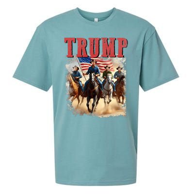 Trump Vance Kennedy Presidential Election 2024 Sueded Cloud Jersey T-Shirt