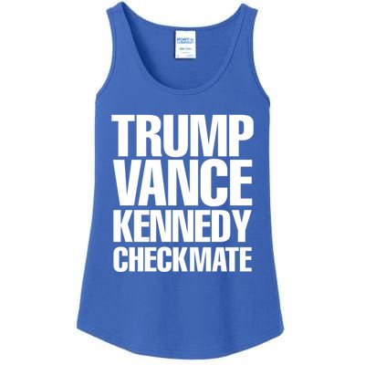 Trump Vance Kennedy Checkmate 2024 Election Republican Gift Ladies Essential Tank