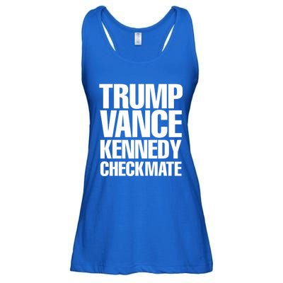 Trump Vance Kennedy Checkmate 2024 Election Republican Gift Ladies Essential Flowy Tank