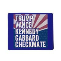 Trump Vance Kennedy Gabbard Checkmate American Flag Chess Meaningful Gift Mousepad