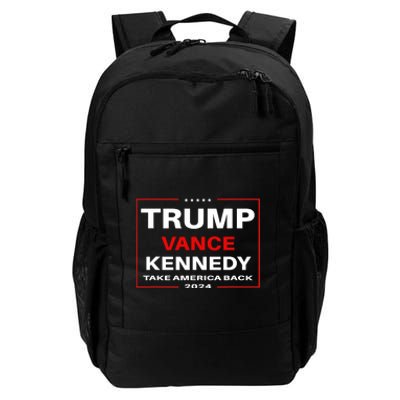 Trump Vance Kennedy Checkmate 2024 Election Republican Daily Commute Backpack