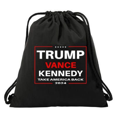 Trump Vance Kennedy Checkmate 2024 Election Republican Drawstring Bag