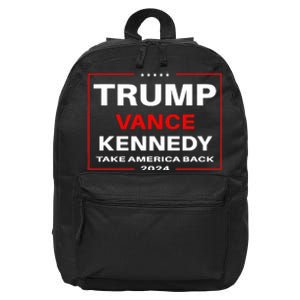 Trump Vance Kennedy Checkmate 2024 Election Republican 16 in Basic Backpack