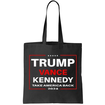 Trump Vance Kennedy Checkmate 2024 Election Republican Tote Bag