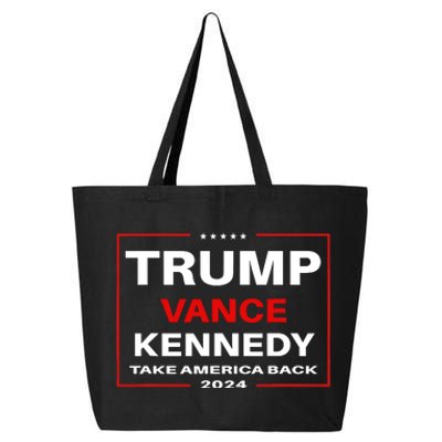 Trump Vance Kennedy Checkmate 2024 Election Republican 25L Jumbo Tote