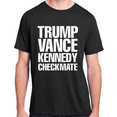 Trump Vance Kennedy Checkmate 2024 Election Republican Adult ChromaSoft Performance T-Shirt