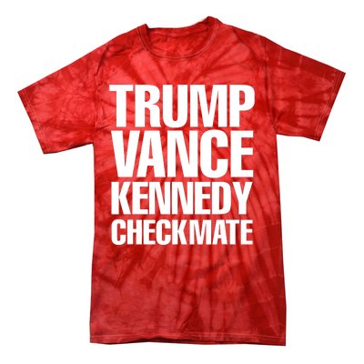 Trump Vance Kennedy Checkmate 2024 Election Republican Tie-Dye T-Shirt