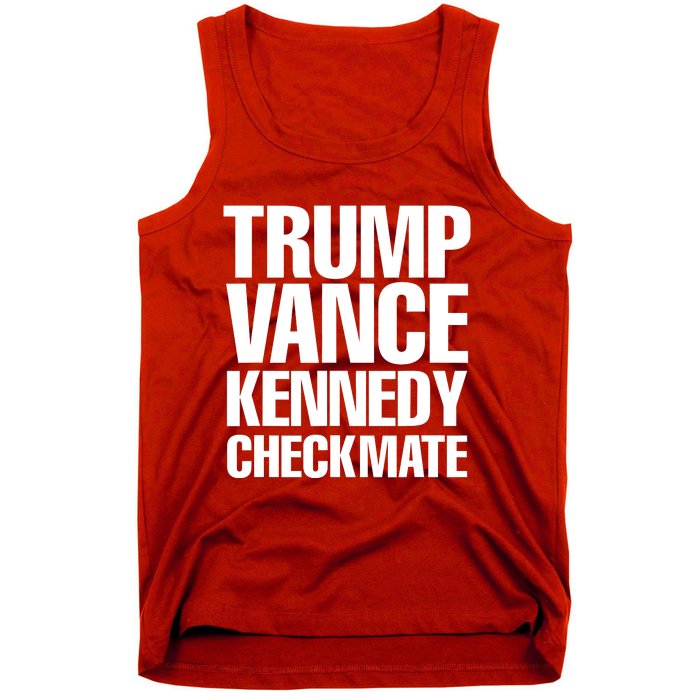 Trump Vance Kennedy Checkmate 2024 Election Republican Tank Top