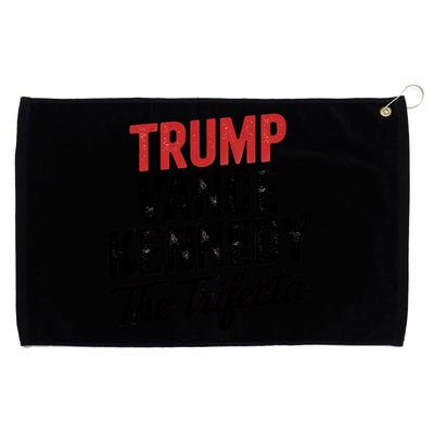 Trump Vance Kennedy The Trifecta 2024 President Election Gift Grommeted Golf Towel