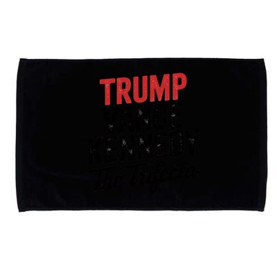 Trump Vance Kennedy The Trifecta 2024 President Election Gift Microfiber Hand Towel