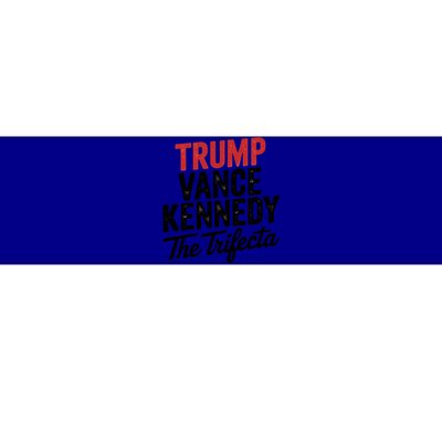 Trump Vance Kennedy The Trifecta 2024 President Election Gift Bumper Sticker