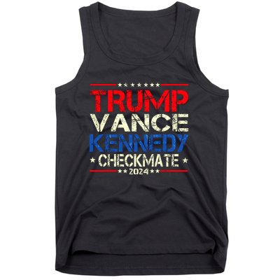 Trump Vance Kennedy Checkmate 2024 Election Republican Tank Top