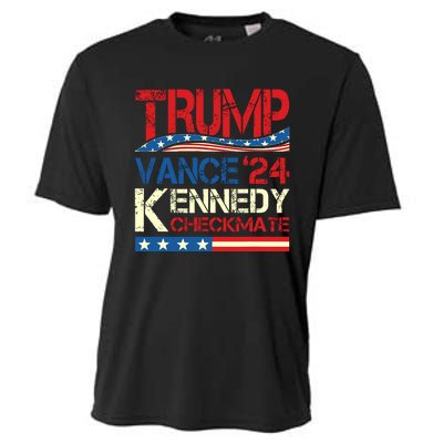 Trump Vance Kennedy Checkmate 2024 Election Republican Cooling Performance Crew T-Shirt