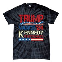 Trump Vance Kennedy Checkmate 2024 Election Republican Tie-Dye T-Shirt