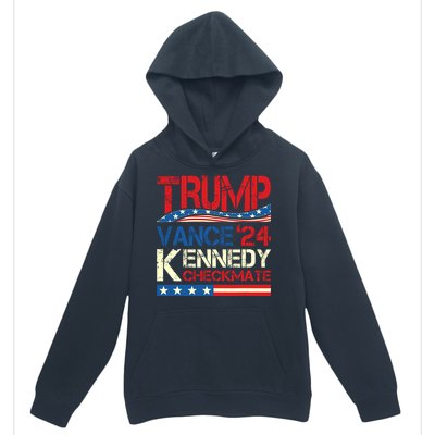 Trump Vance Kennedy Checkmate 2024 Election Republican Urban Pullover Hoodie