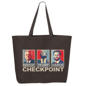 Trump Vance Kennedy Checkpoint 2024 Election Republican 25L Jumbo Tote