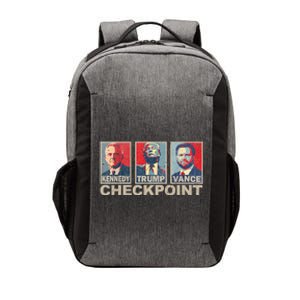 Trump Vance Kennedy Checkpoint 2024 Election Republican Vector Backpack