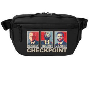 Trump Vance Kennedy Checkpoint 2024 Election Republican Crossbody Pack