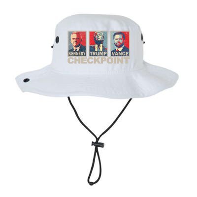 Trump Vance Kennedy Checkpoint 2024 Election Republican Legacy Cool Fit Booney Bucket Hat