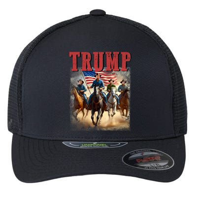 Trump Vance Kennedy Presidential Election 2024 Flexfit Unipanel Trucker Cap